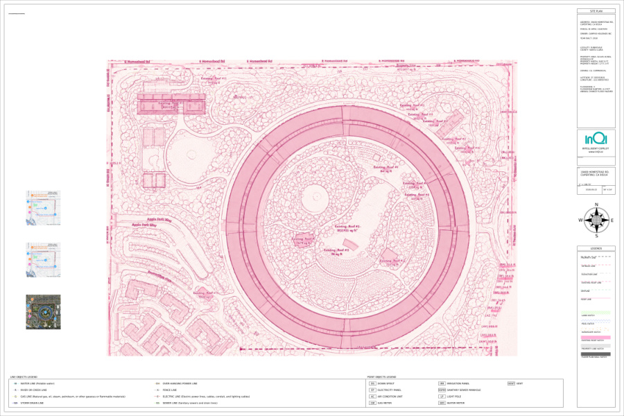 Technical site plan preview for 19400 Homestead Rd